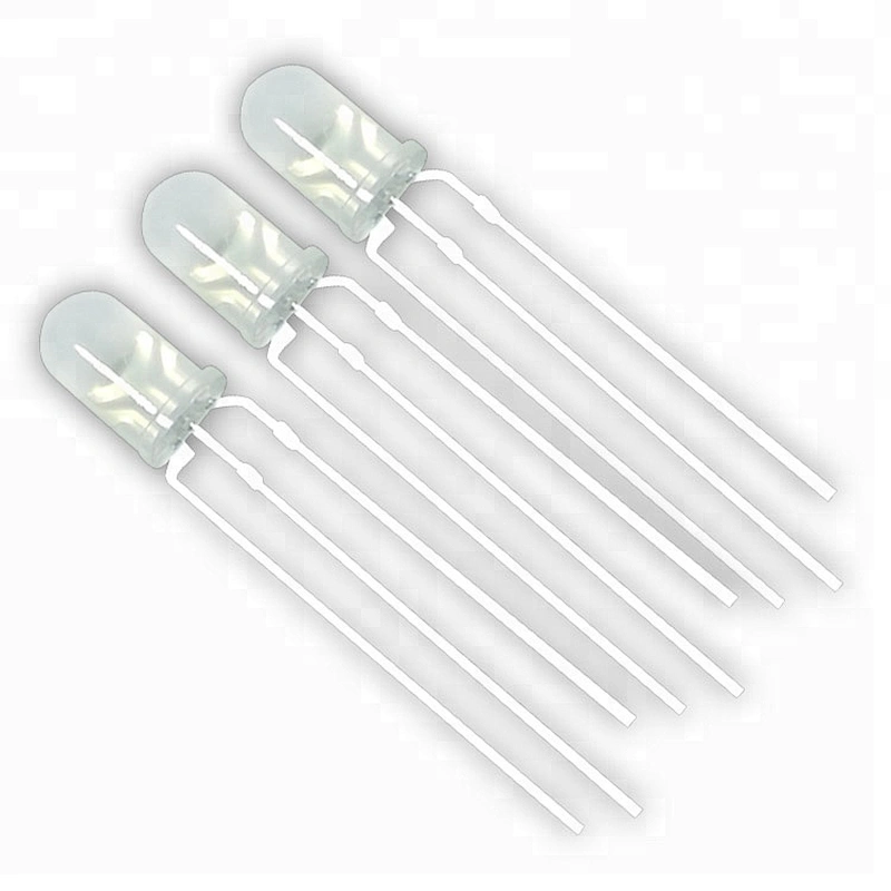factory wholesale 5mm straw hat UV led 365nm-370nm uv led diode