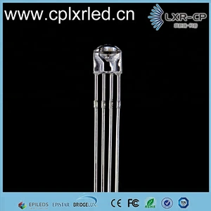 Water clear White diffused InGaN 0.06w RGB 5mm 8mm 10mm straw hat dip led chip diode
