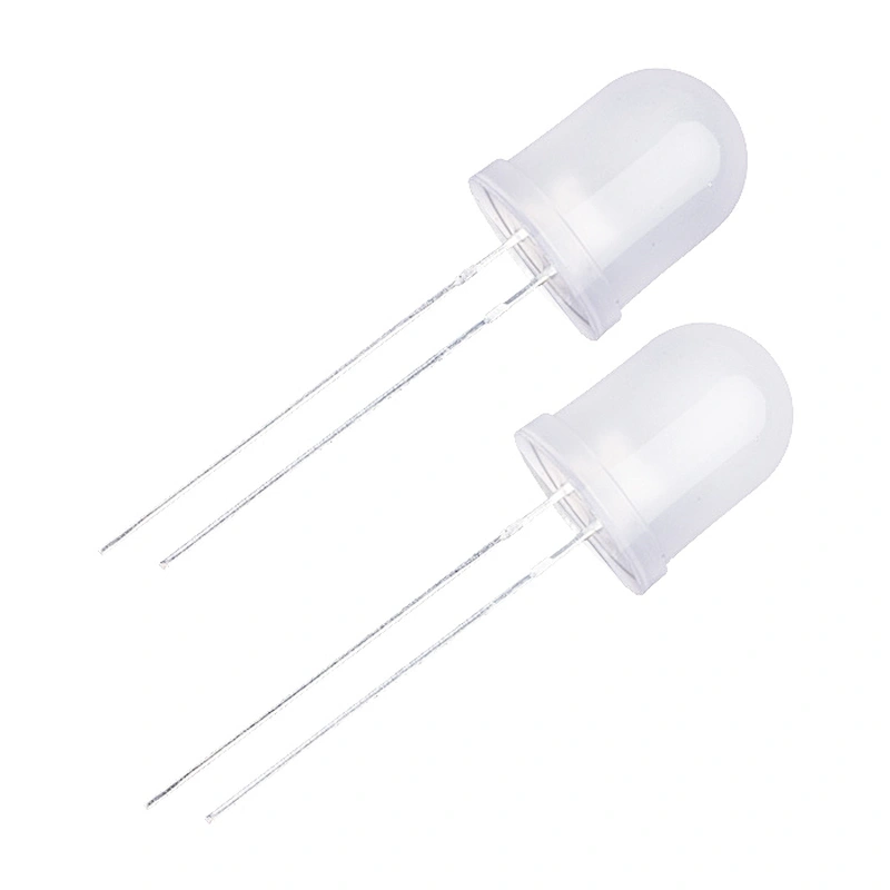 Factory wholesale 4 pin RGB 8mm  common anode LED diode