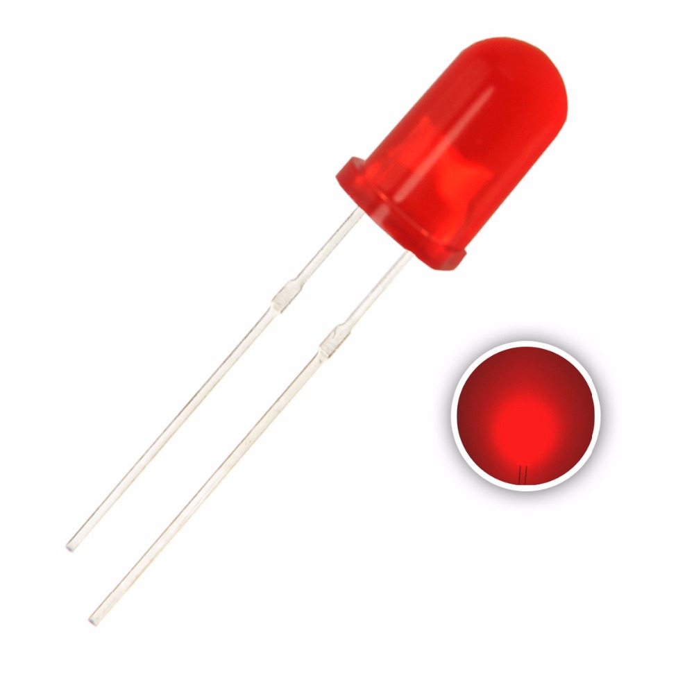 High Brightness Dip LED Chip Diodes 5mm LED White for Lighting