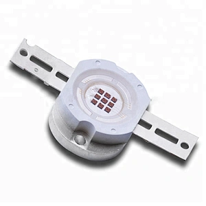 Factory 9-11v 460nm Blue 660nm RED 730nm IR 10w smd plant grow led chip diode