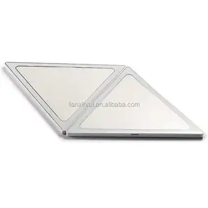 DIY  APP  music control smart addressable 9pcs triangle kits magic RGB backlight led surface panel light