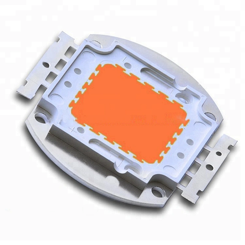 Epistar 30w 50w 100w 200w led chip pink full spectrum 370nm-800nm  for plant grow light