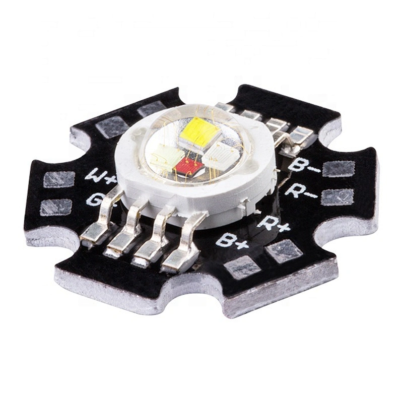 4*1W 4*3W 8pin Full Colour Quad-Color RGBW 4in1 High Power LED Chip
