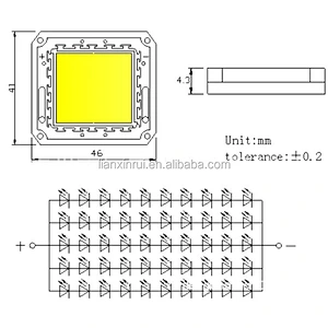 Factory 50w Warm Pure Cool white High Power Cob Led Module Chip diode