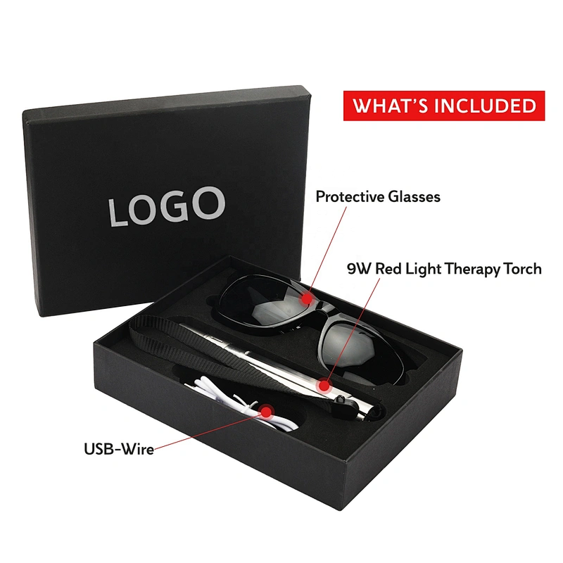 RLTTIME Hot Selling Portable Joint Pain Relief Torch 630nm 660nm 850nm Near Infrared Led Red Light Therapy Devices