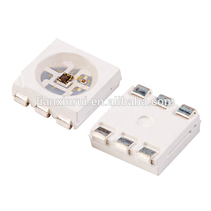 6PIN 5050 SMDRGB with IC HD107S HD108  led diode for led strip