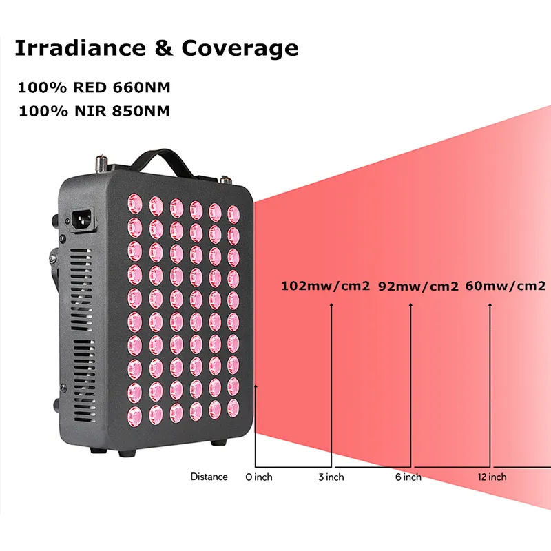 RLTTIME Wholesale Factory Price mini portable handheld beauty 2 wavelength red light therapy face neck facial led mask panel
