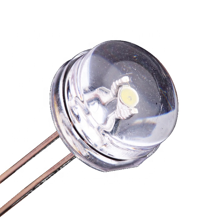 10mm 5mm Straw Hat dip Led Diodes White Red Green Blue yellow light