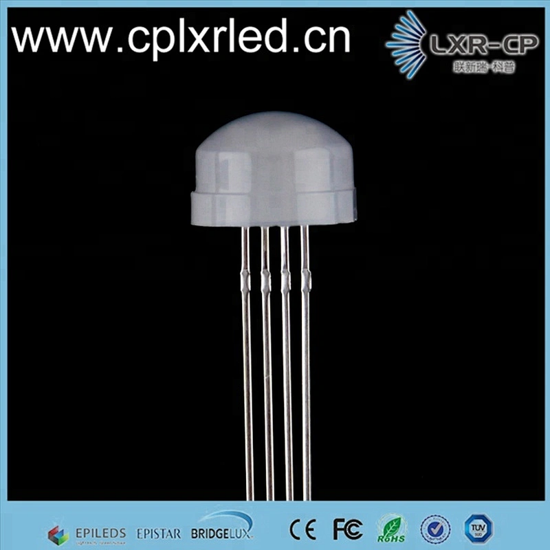 Water clear White diffused InGaN 0.06w RGB 5mm 8mm 10mm straw hat dip led chip diode