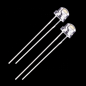 Super Bright 8mm Straw Hat Diode White Light Led Lamp 10mm RGB Slow flash To Dip Chip Led Diode