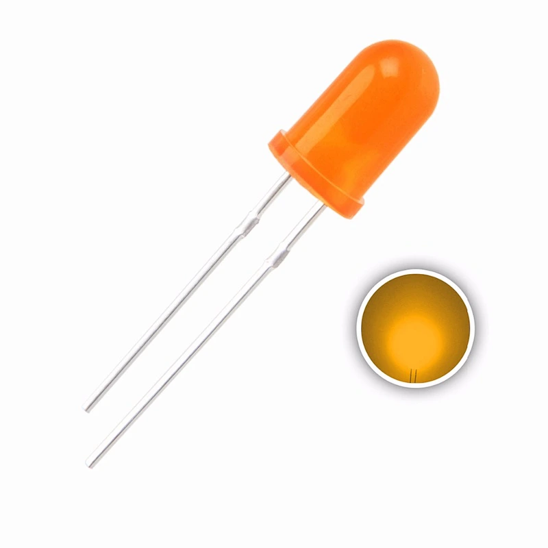 High Brightness Dip LED Chip Diodes 5mm LED White for Lighting