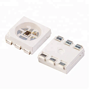 factory wholesale 6 pin SMD 5050  RGB   IC  sk9822 /APA102C built-in  LED doide for Strip Lighting