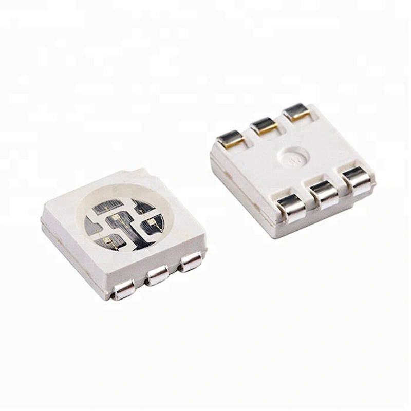 high brightness 6 PIN SMD 5050 red  Infrared led diode for  plant grow light  640nm 650nm 660NM
