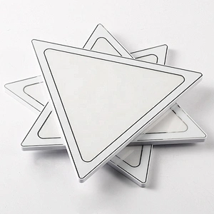 DIY  APP  music control smart addressable 9pcs triangle kits magic RGB backlight led surface panel light