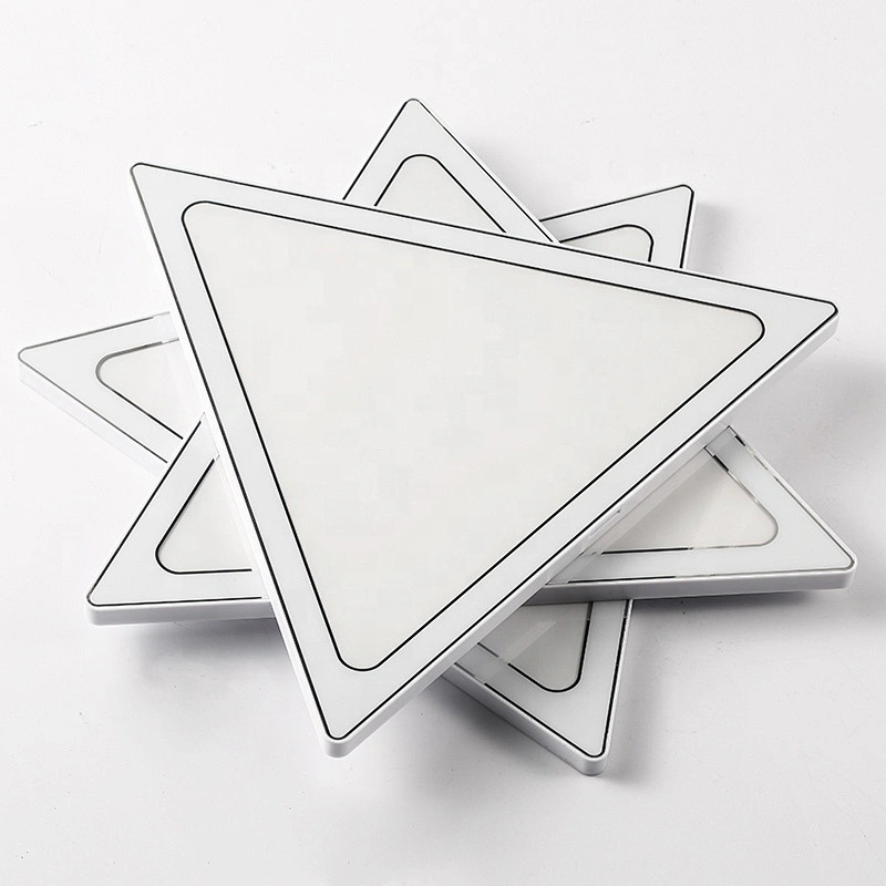 DIY  APP  music control smart addressable 9pcs triangle kits magic RGB backlight led surface panel light