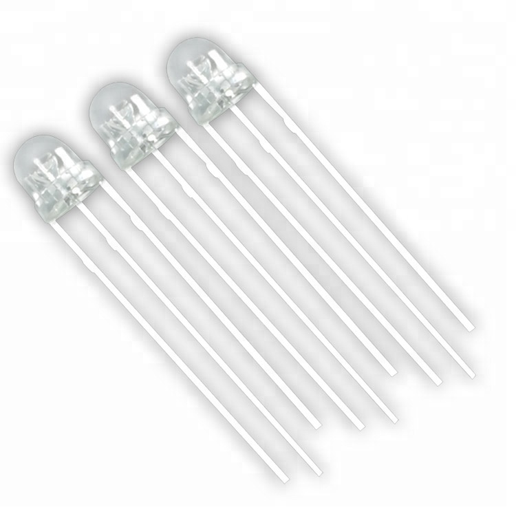 factory wholesale 5mm straw hat UV led 365nm-370nm uv led diode