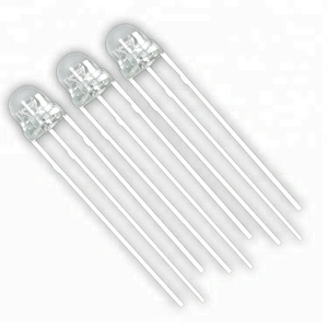 factory wholesale 5mm straw hat UV led 365nm-370nm uv led diode