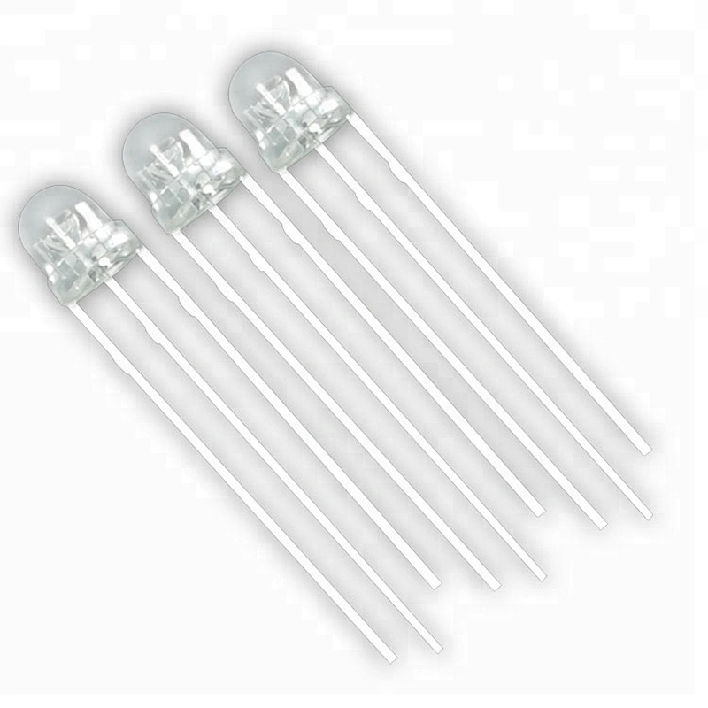 factory wholesale 5mm straw hat UV led 365nm-370nm uv led diode