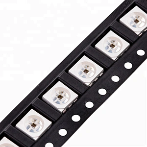 factory wholesale 6 pin SMD 5050  RGB   IC  sk9822 /APA102C built-in  LED doide for Strip Lighting