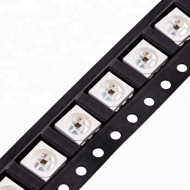 factory wholesale 6 pin SMD 5050  RGB   IC  sk9822 /APA102C built-in  LED doide for Strip Lighting
