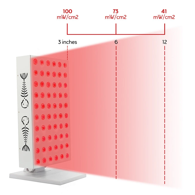 Smart timer 300w face skin PdT Machine  beauty muscle pain relief led light therapy anti aging facial red light therapy