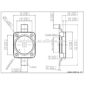 High Power 1W 3w Warm Pure Cool white   120-160LM  7060 Led Chip diode