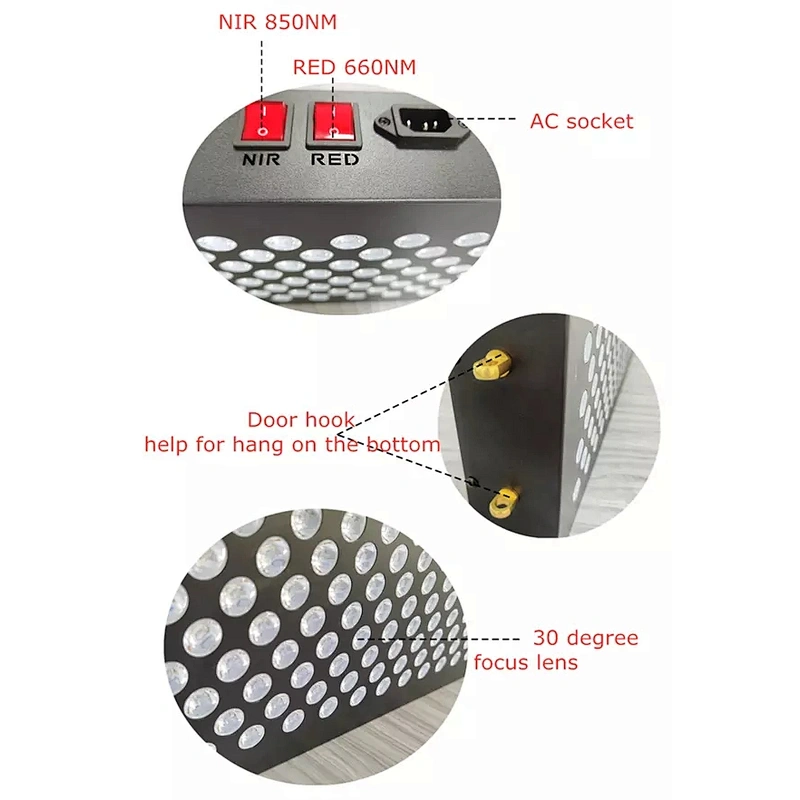 bed 1500w led full body infrared red light therapy