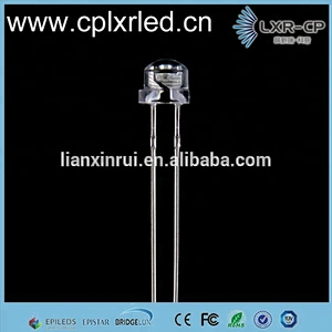 factory wholesale 5mm straw hat UV led 365nm-370nm uv led diode