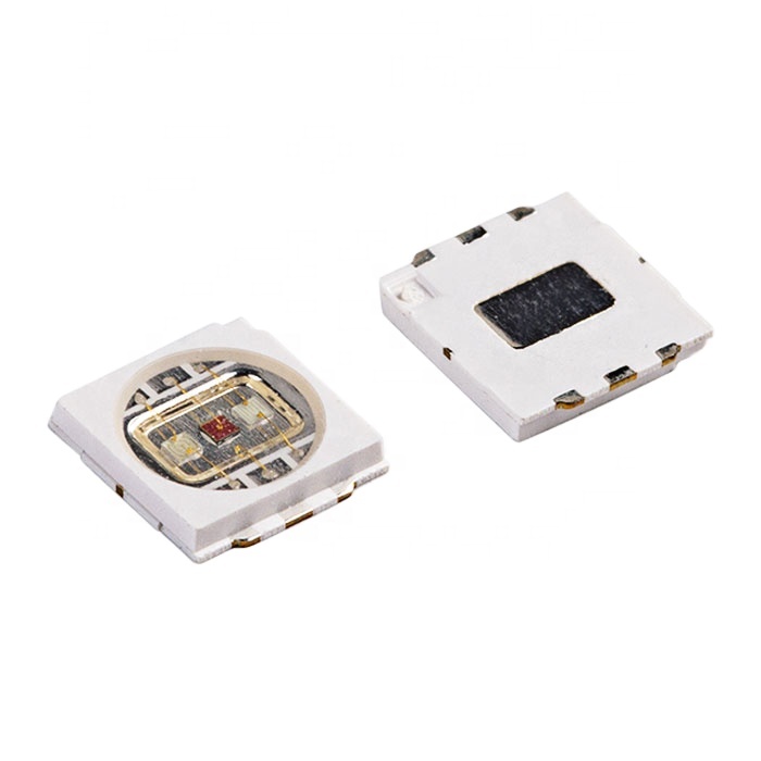 Full-color Smd Rgb Led Chips 0.2w 5050 Datasheet 6-pin High Brightness Led Lamp Beads