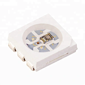 sanan 6 pins new sk6822 ic built-in smd 5050 rgb led chip
