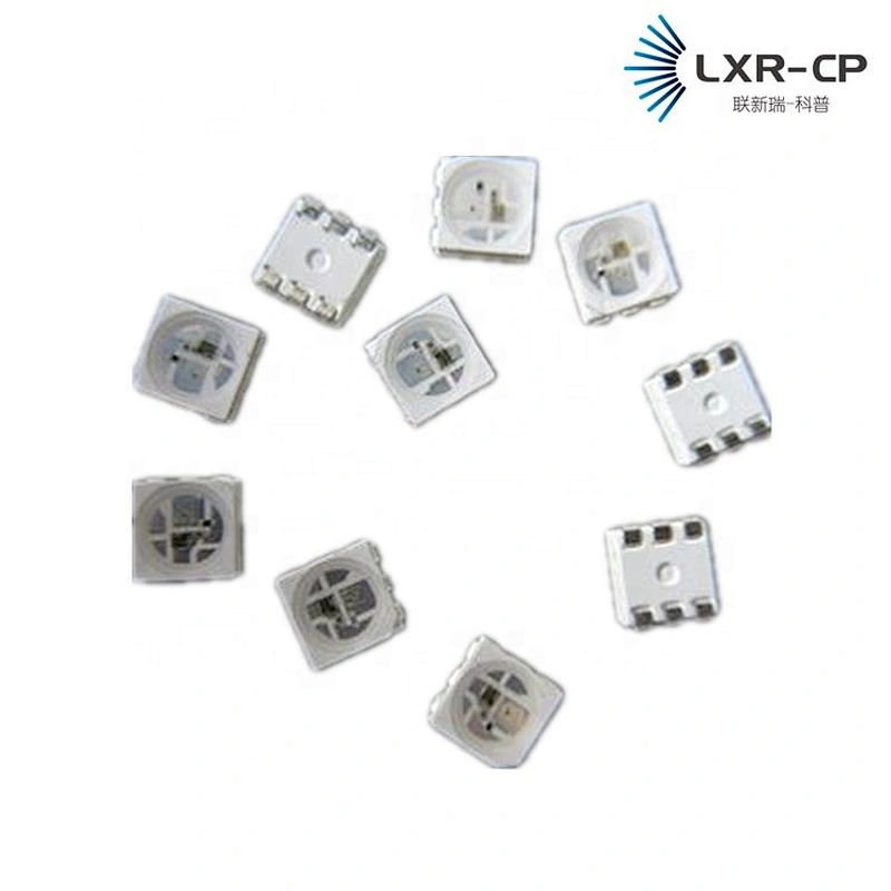 Full-color Smd Rgb Led Chips 0.2w 5050 Datasheet 6-pin High Brightness Led Lamp Beads