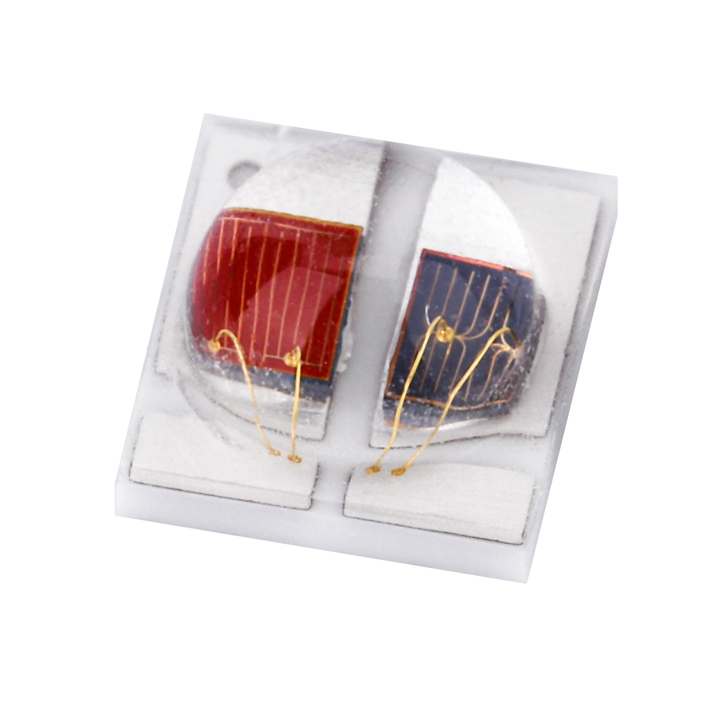 Epistar Ceramic High Power Led Beads Dual Chip 3535 660nm 850nm 2 in 1 1w 3w IR LED Chip for Red Light Therapy