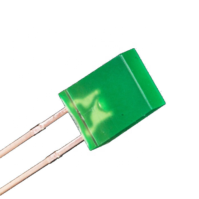 Square Diffused Emitting Red Led Diode 257 Square Green Dip Led Diode For Back Light