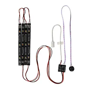 10W 3535 265nm 280nm 395nm UVC UVA 5V 12pcs LED UVC germicidal sterilizer module UVC strip