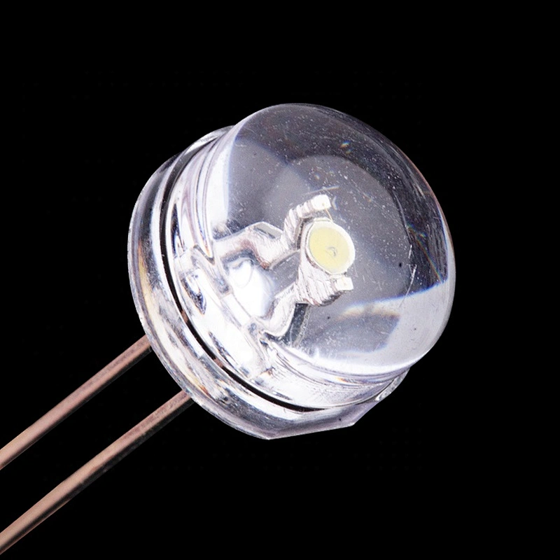 10mm 5mm Straw Hat dip Led Diodes White Red Green Blue yellow light