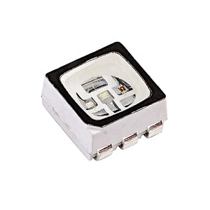 Black Surface Top View 0.2w Tri color Smd Led Chip Rgb 5050 Package Black Face Diode