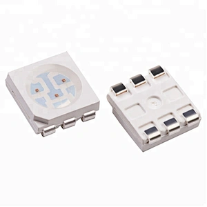 high brightness 6 PIN SMD 5050 red  Infrared led diode for  plant grow light  640nm 650nm 660NM