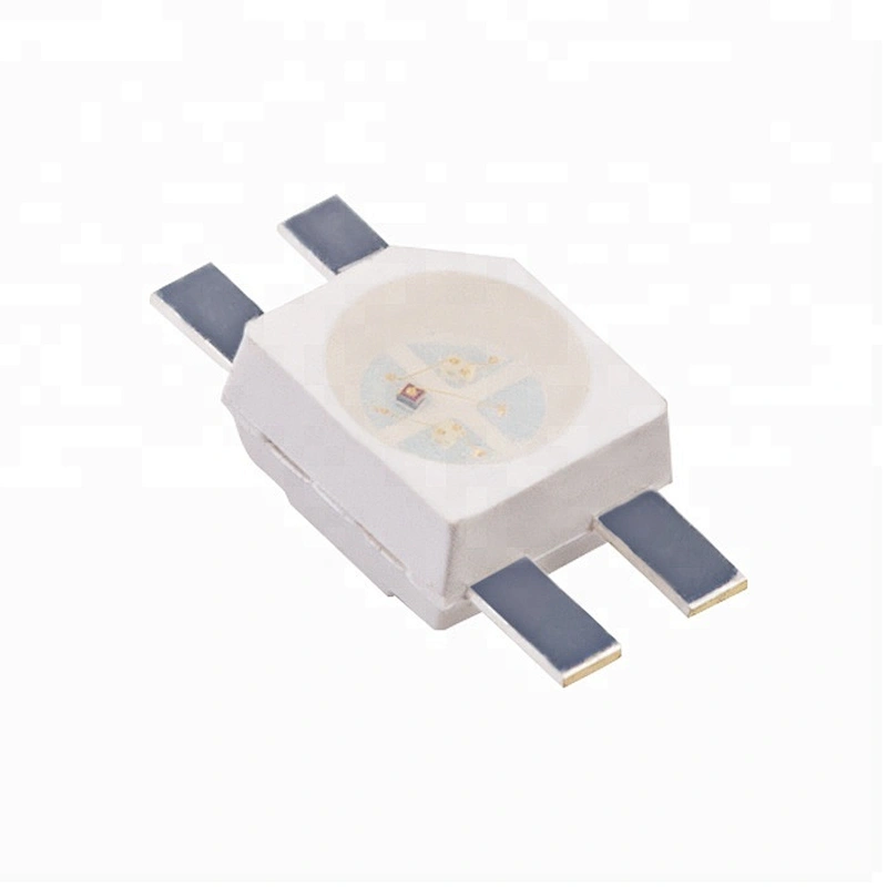 Factory wholesale High Brightness  4 Pin  SMD 6028 RGB common anode  for mechanical keyboard