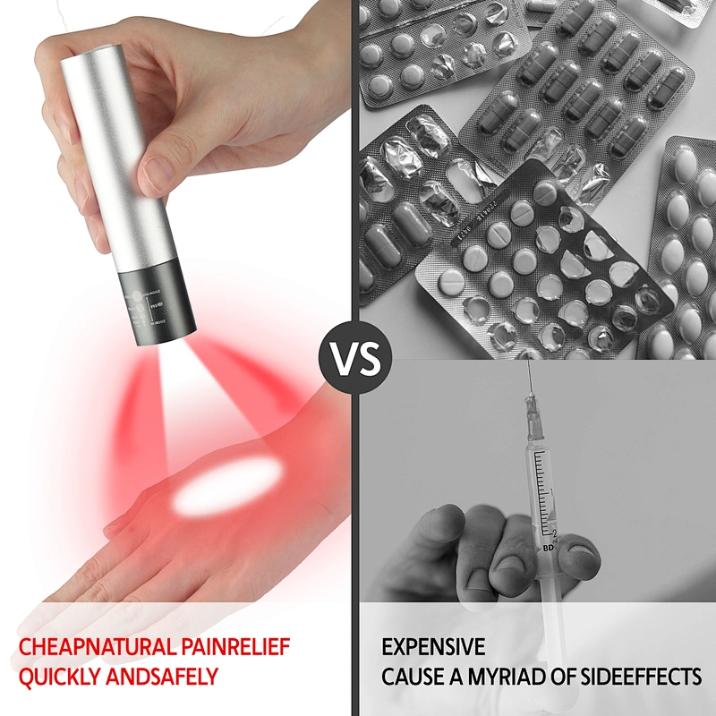 Handheld  660nm  Red Light Therapy Torch for Skin Joint Pain Relief