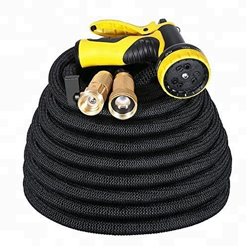 Flexible expanding telescopic expandable magic water garden hose