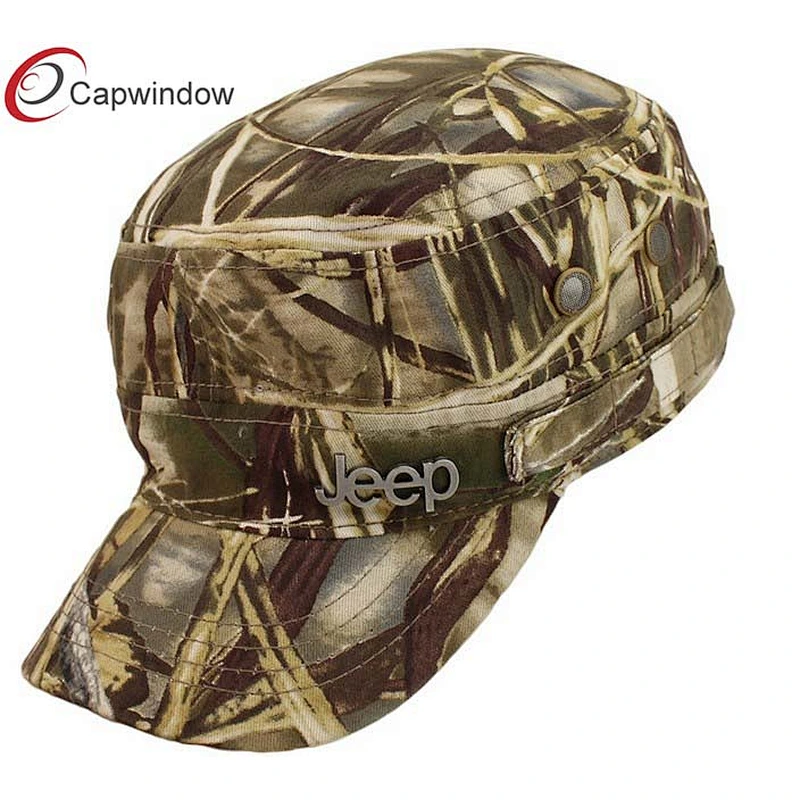 Men`s Field Trip Camouflage Baseball Caps With Metal Logo
