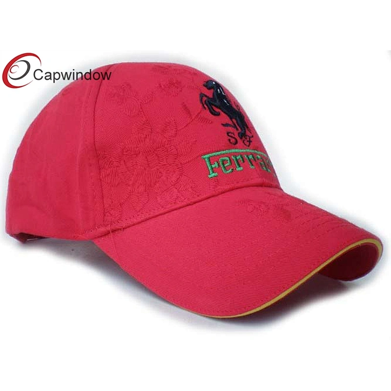 46 3D Embroidery Racing Baseball Caps With White Sandwich Peak
