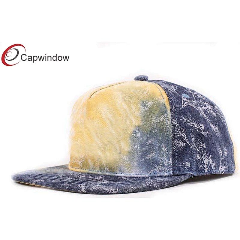 Allover Fireworks Printing Snapback Baseball Cap With 3D Embroidery