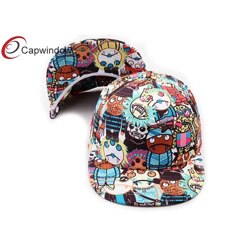 Halloween Devil Pattern Printing Allover Childrens Baseball Caps