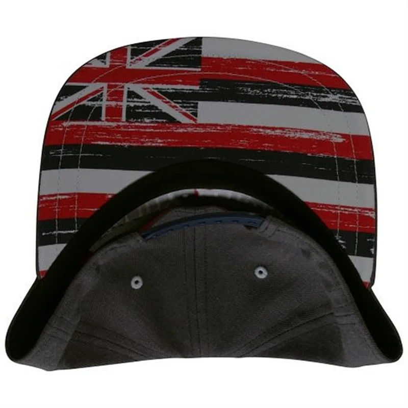 Wool and Acrylic Blended Snapback Baseball Hat with 3D Embroidery