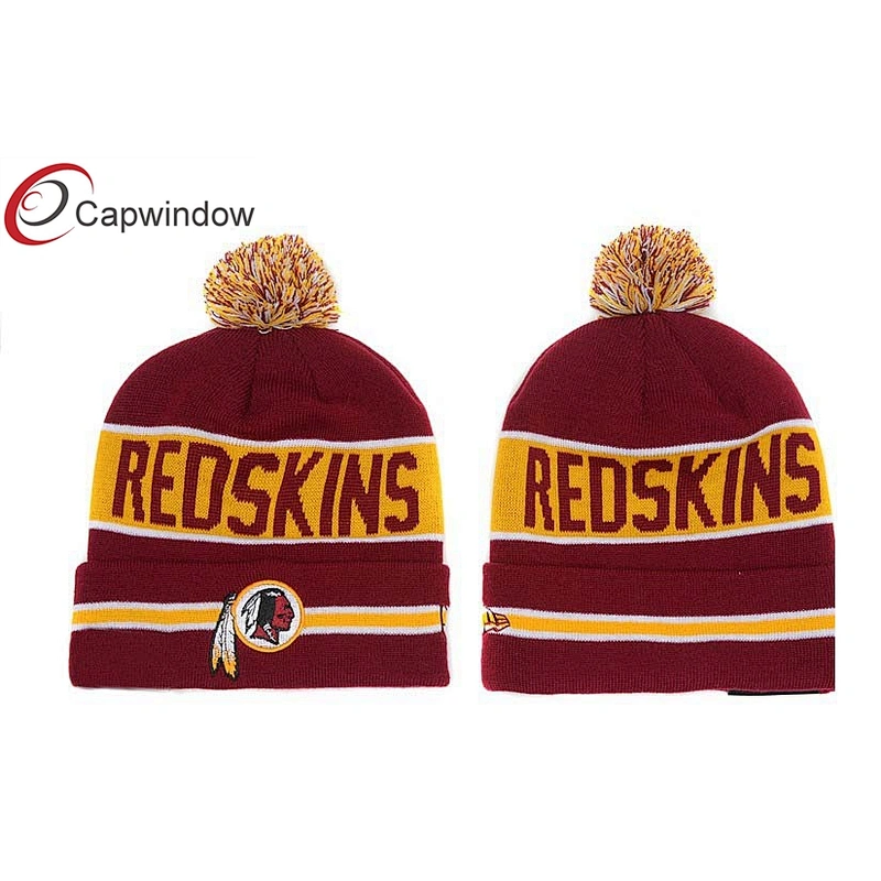 Redskins Jacquard Logo Зимние шапки с помпоном на лыжах
