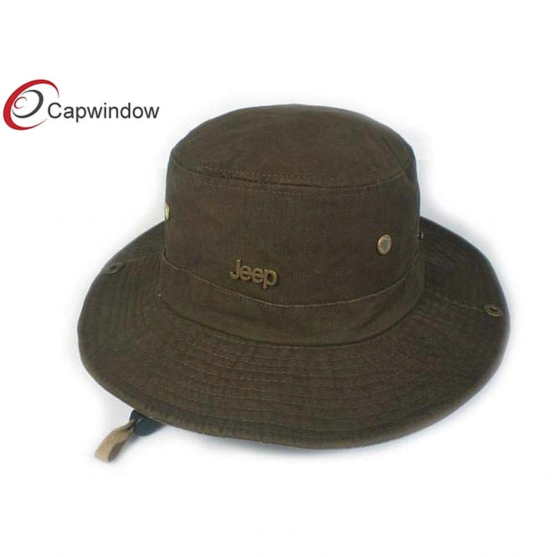Men`s Fisherman Bucket Hat With Rope Hold And Plastic Button