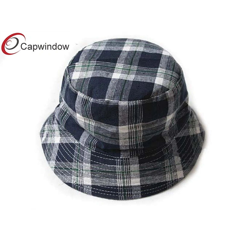 Classical Allover Ripstop Pattern Printing Fisherman Bucket Hat