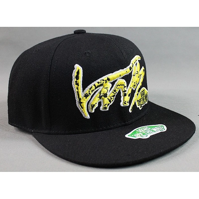 2 Color 3D Embroidery Fitted Baseball Hats With Black Fabric Peak